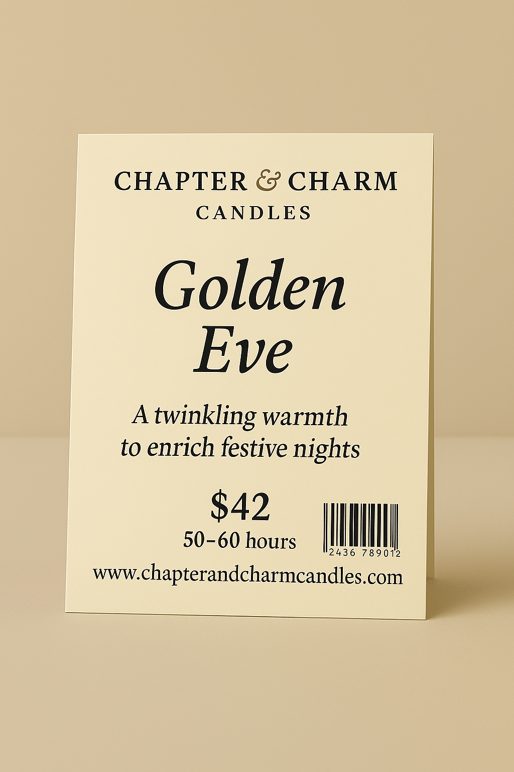 Golden Eve Candle