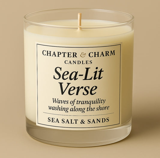 Sea- Lit Verse Candle