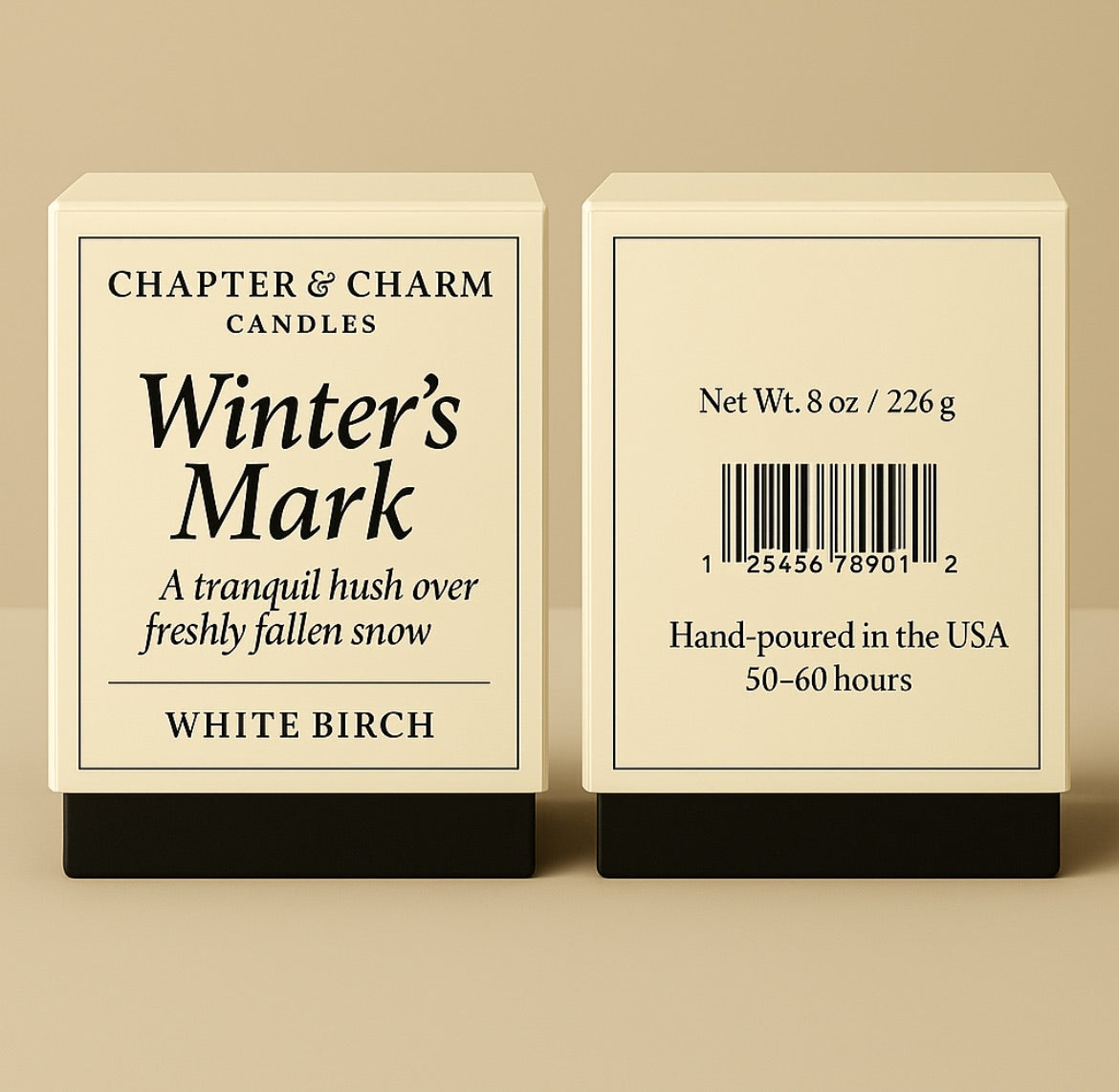 Winter's Mark Candle